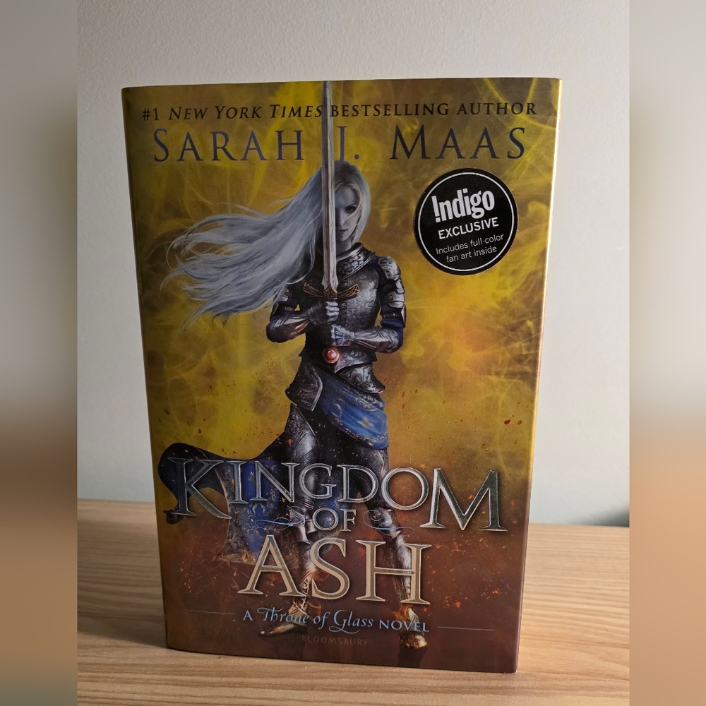 Kingdom of Ash – Out-of-Print Indigo Exclusive Hardcover - Sarah J. Maas